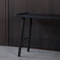 Ławka drewniana Scala 124, dąb czarny - EKTA Living