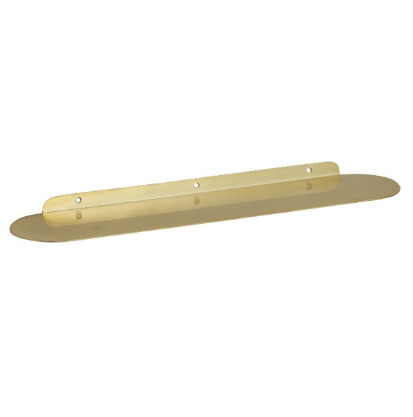 Wąska półka metalowa Fanoe 11x52, złota - Nordal