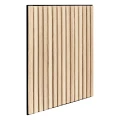 Lamele ścienne MDF na filcu akustycznym Colva 60x60, efekt jasnego dębu - Atmosphera