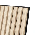 Lamele ścienne MDF na filcu akustycznym Colva 60x60, efekt jasnego dębu - Atmosphera