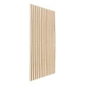 Lamele ścienne MDF na filcu akustycznym Colva 120x60, efekt jasnego dębu - Atmosphera