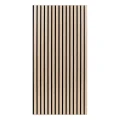 Lamele ścienne MDF na filcu akustycznym Colva 120x60, efekt jasnego dębu - Atmosphera