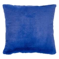 Niebieska poduszka futrzana Indigo 45x45 - Atmosphera