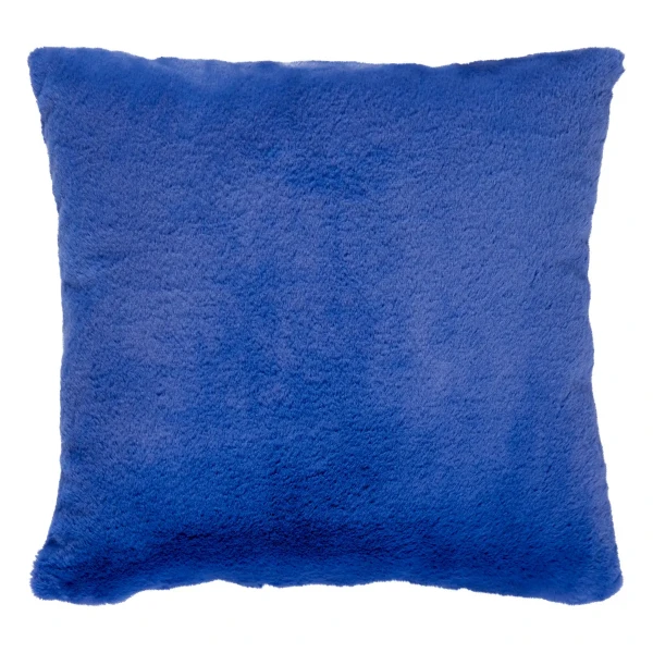 Niebieska poduszka futrzana Indigo 45x45 - Atmosphera