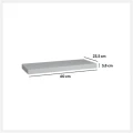 Prosta półka ścienna Fixy 60 cm, biała - 5five