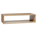 Półka prostokątna Mix 69x32x17, efekt drewna - 5five