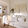 Dekoracja ścienna La Marée Basse N2 120x80, beżowa - Pomax