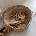 Kosz pleciony Raffia Trays L - Bazar Bizar