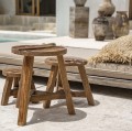 Taboret drewniany Yatai 45 - Bazar Bizar