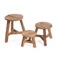 Taboret drewniany Yatai 33 - Bazar Bizar
