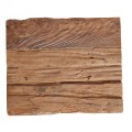 Niski drewniany taboret Yoke 25 - Bazar Bizar