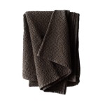 Narzuta z miękkiej bawełny waflowej Miro 140x200, Taupe - Tell Me More
