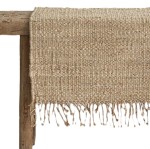 Dywanik z konopi 60x90, naturalny bielony - Tell Me More
