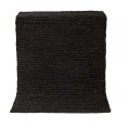 Chodnik z konopi Sumak 80x200, czarny - Tell Me More