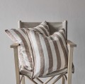 Miękka poszewka na poduszkę Holte Hazelnut 50x50, z lnu stonewashed - Tell Me More