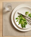 Materiałowe podkładki na stół Bistro Sand, 2-pak - Himla
