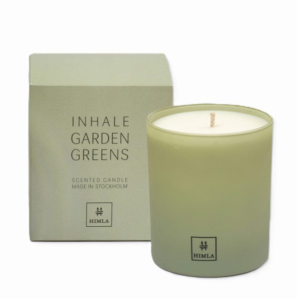 Świeca zapachowa sojowa Inhale Garden Greens - Himla