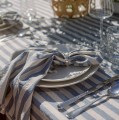 Obrus w paski Riviera Azur, 145x250 - Himla
