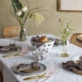Misa na owoce ceramiczna Foligno, biała - Bloomingville
