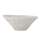 Ceramiczna misa na owoce Dalena, biała - Bloomingville