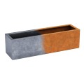 Donica wąska wysoka corten Estrecho 90x30x90 - Decorti