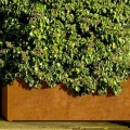 Donica wąska wysoka corten Estrecho 90x30x120 - Decorti