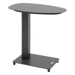 Mały metalowy stolik ogrodowy Venuzia Graphite - Hesperide