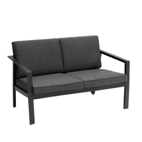 Sofa na taras i balkon Pavane, grafitowa - Hesperide