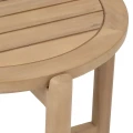 Drewniany stolik kawowy na balkon Deona, z akacji - Hesperide
