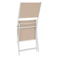 Krzesła składane ogrodowe Modula, 4 szt, linen white - Hesperide