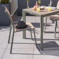 Krzesło ogrodowe sztaplowane Essentia, Linen Laurel - Hesperide