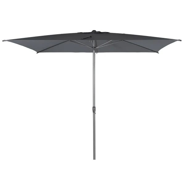 Parasol ogrodowy prostokątny odchylany Loompa 2x3 m, szary - Hesperide