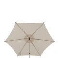 Parasol ogrodowy kwadratowy, Soya 2.5x2.5m, Clay Wheat - Hesperide