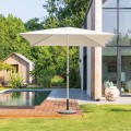 Parasol ogrodowy kwadratowy, Soya 2.5x2.5m, Clay Wheat - Hesperide