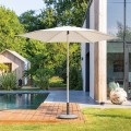 Parasol ogrodowy, Soya 2.7m okrągły odchylany, Clay Wheat - Hesperide