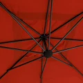 Parasol ogrodowy boczny, kwadratowy Manoa 2,5x2,5, amber - Hesperide