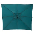 Parasol ogrodowy boczny, kwadratowy Manoa 2,5x2,5, niebieski - Hesperide