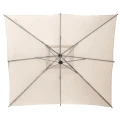 Parasol ogrodowy boczny, kwadratowy Manoa 2,5x2,5, beżowy - Hesperide