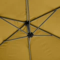 Parasol ogrodowy boczny, okrągły Manoa 3m, musztardowy - Hesperide