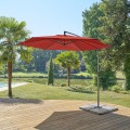 Parasol ogrodowy boczny, okrągły Manoa 3m, Amber - Hesperide