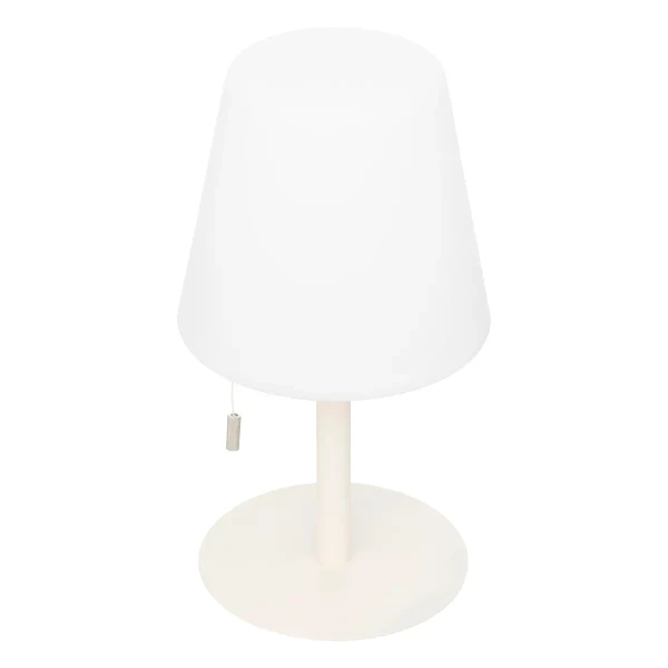 Lampa stołowa zewnętrzna USB, beżowa - Atmosphera