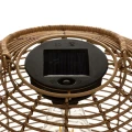 Rattanowa lampa solarna - Atmosphera