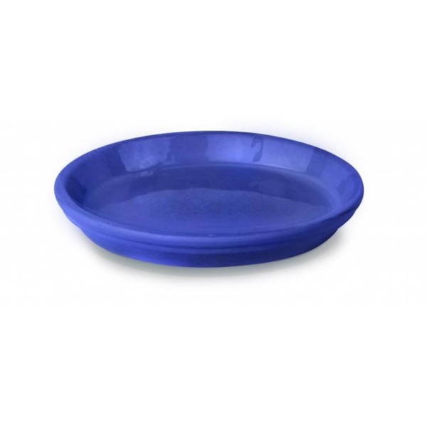 Podstawka ceramiczna Ø38, kobaltowa - Polnix