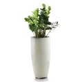 Donica ceramiczna wysoka 70, kremowa - Polnix