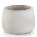 Donica misa z włókna ceramicznego Ø47, jasny szary - Polnix