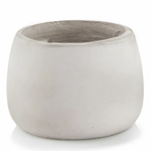 Donica misa z włókna ceramicznego Ø47, jasny szary - Polnix