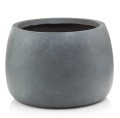 Donica misa z włókna ceramicznego Ø33, ciemny szary - Polnix