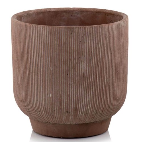 Osłonka ceramiczna na nodze z żebrowanym zdobieniem Ø15 - Polnix