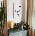 Osłonka ceramiczna na karbowanej nodze Ø15, beżowo-biała - Polnix