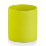 Minimalistyczna osłonka ceramiczna Ø14, seledynowy mat - Polnix